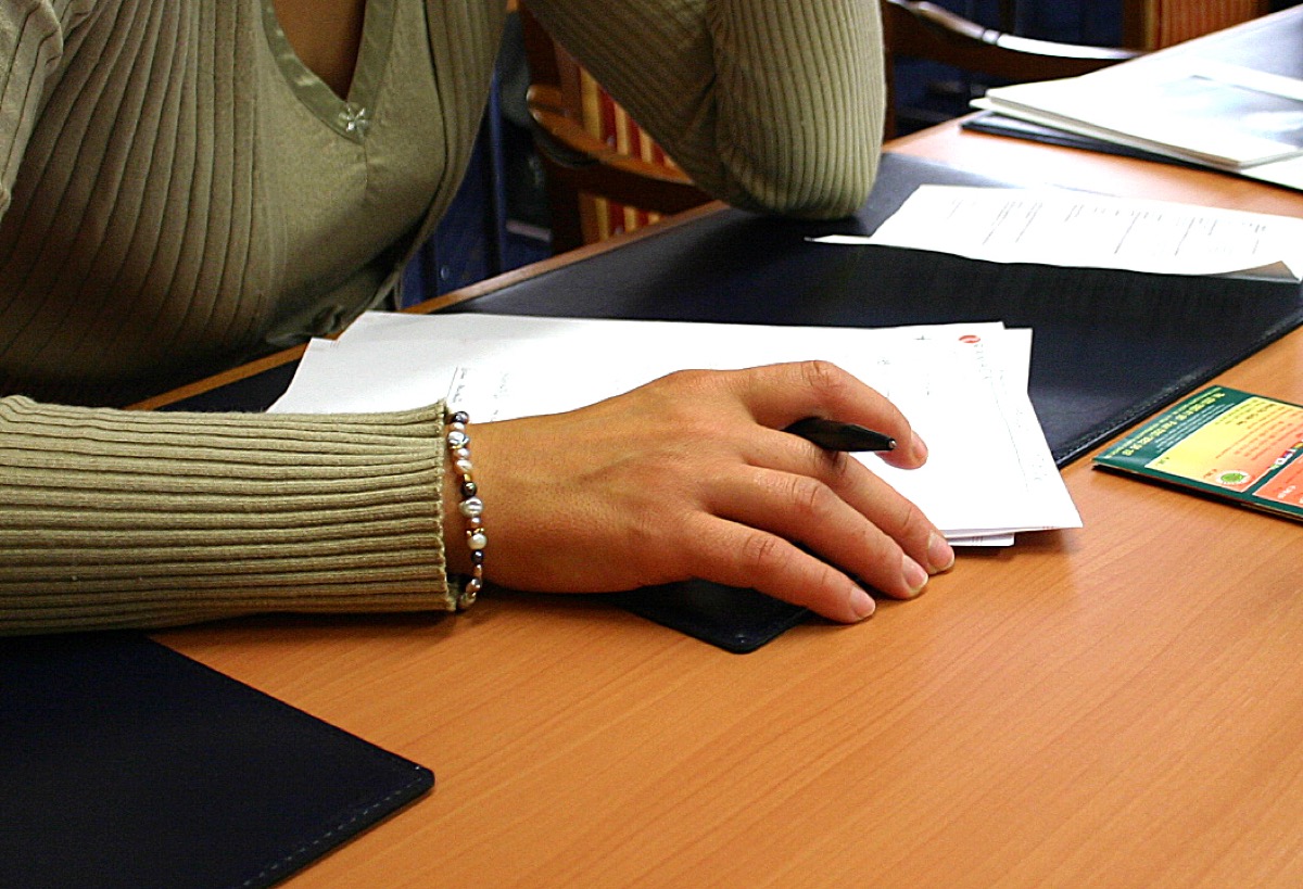 Luce durante il lavoro