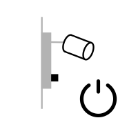 Interruttore sulla lampada
