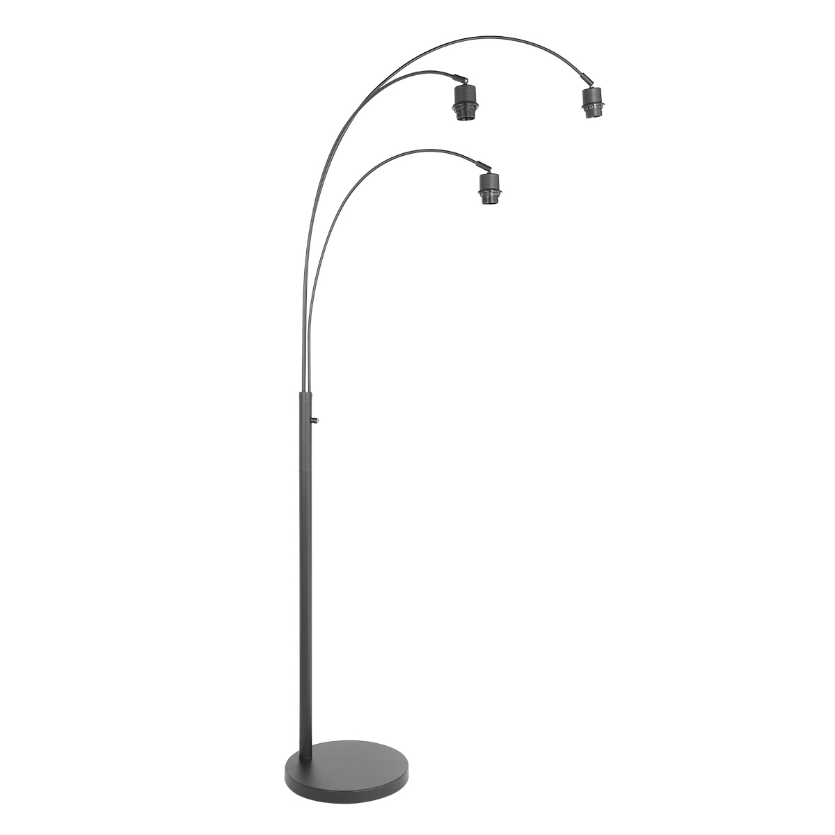 Steinhauer3-flammige Stehleuchte Sparkled Light ohne Schirme