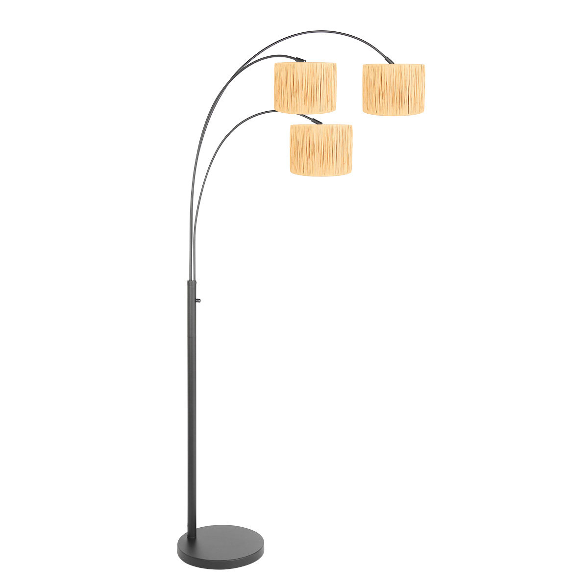 Steinhauer3-flammige Stehleuchte Sparkled Light 