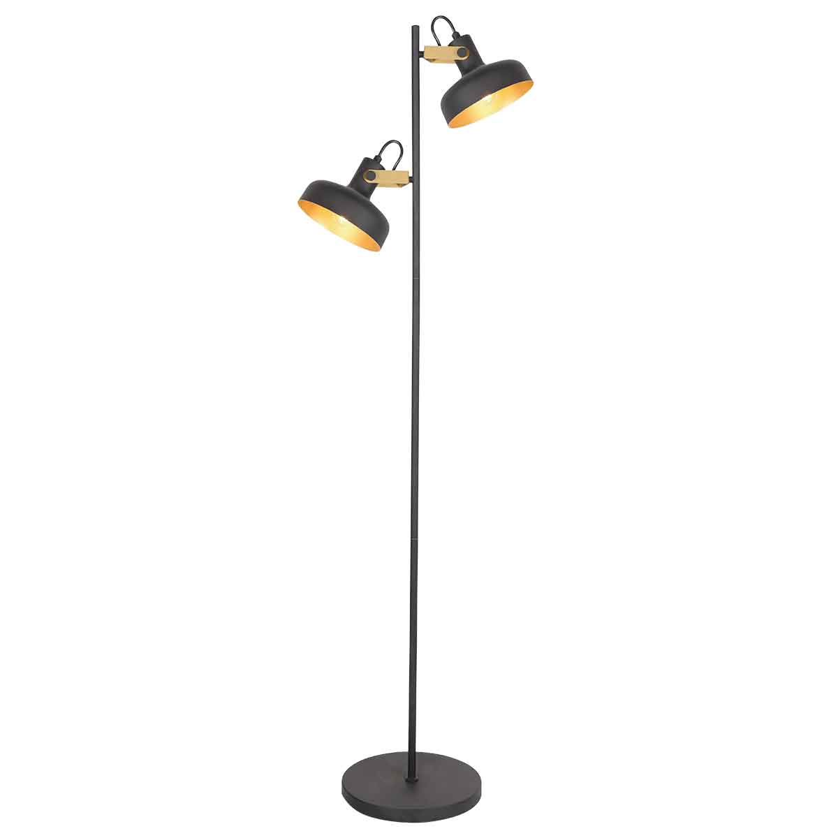 Steinhauer - 4121ZW - Lampada da terra Prato a 2 luci
