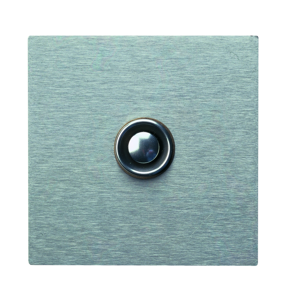 Albert LeuchtenPiastra campanello tipo n. 0949 - compl. in acciaio inox