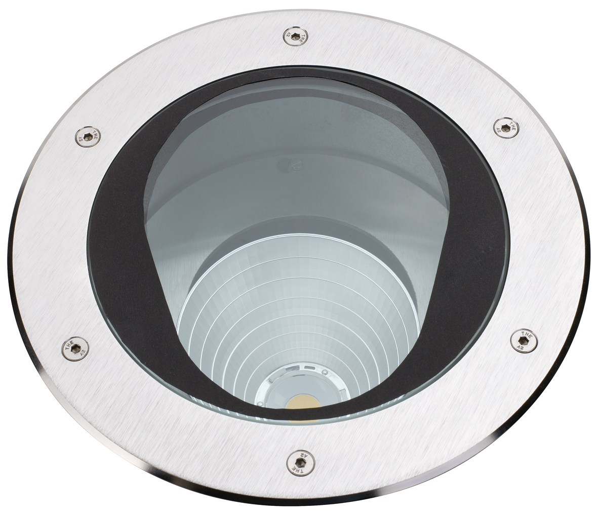 Albert Leuchten - 692422 - Faretto da incasso a terra tipo n. 2422 - orientabile - cornice in acciaio inox, con 1 x LED 16 W, 2240 lm