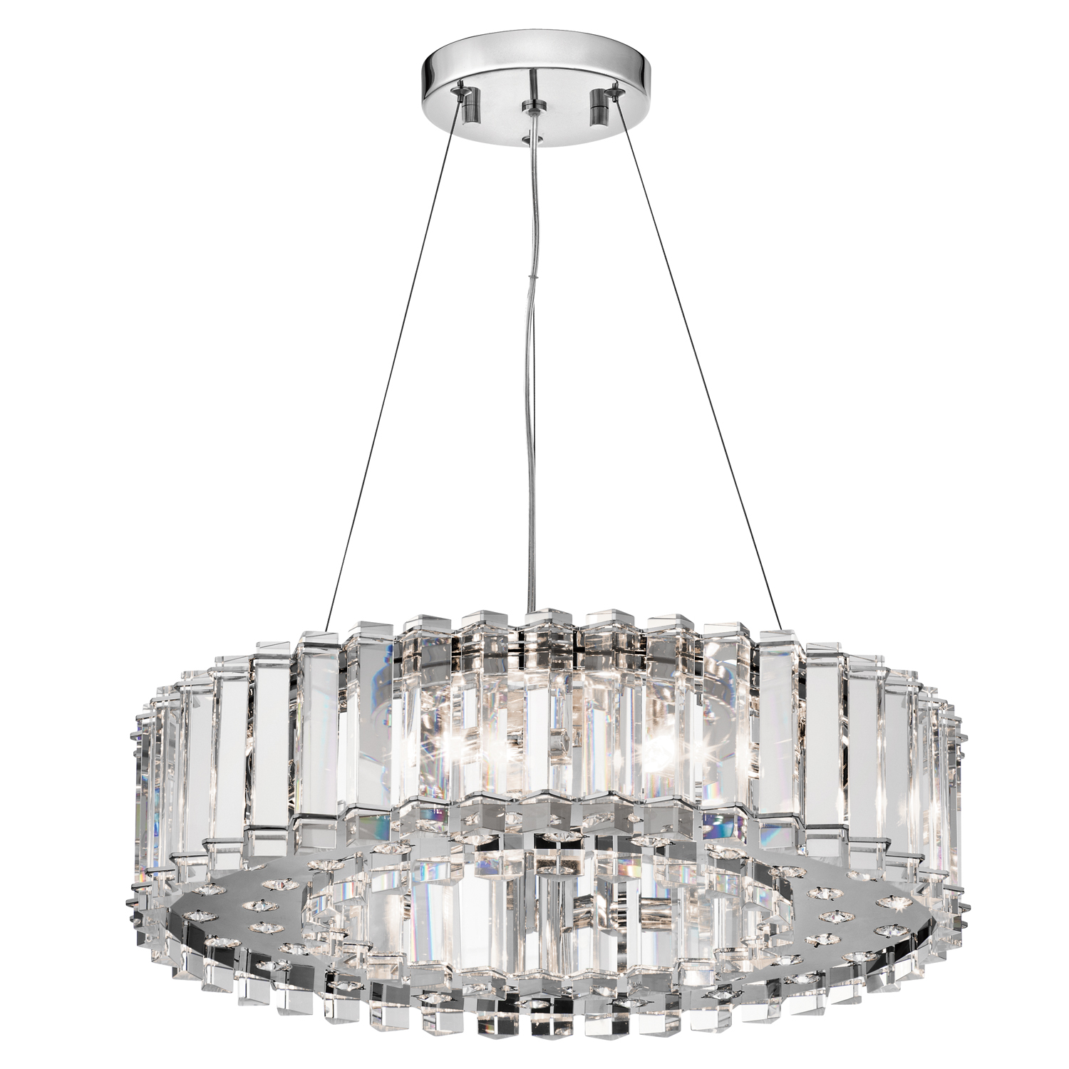 Elstead - KL-CRYSTAL-SKYE8 - Lampada a sospensione Crystal Skye
