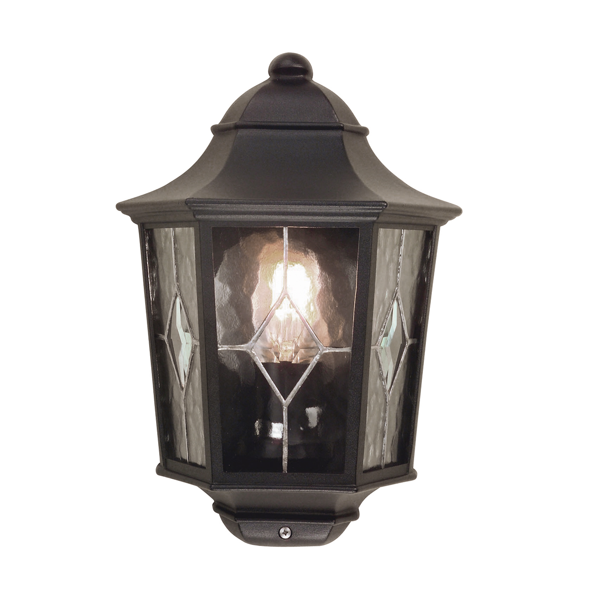 Elstead - NR7-2-BLK - Applique da esterno Norfolk