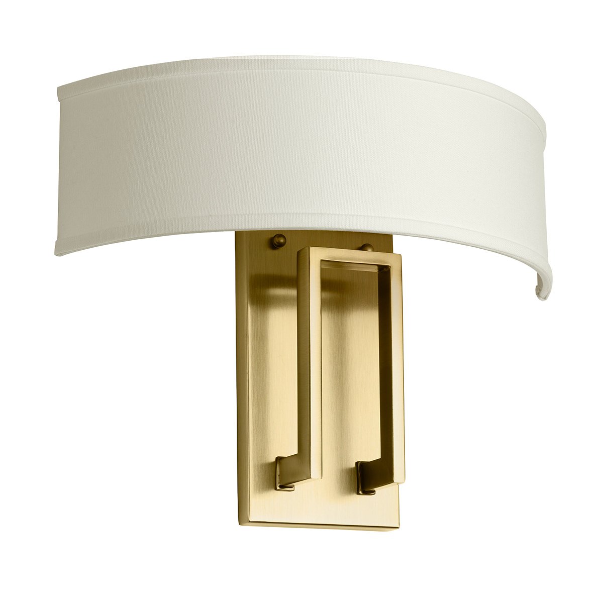 Elstead - HK-HAMPTON2-BB - 2 lt applique da parete Hampton - Ottone spazzolato