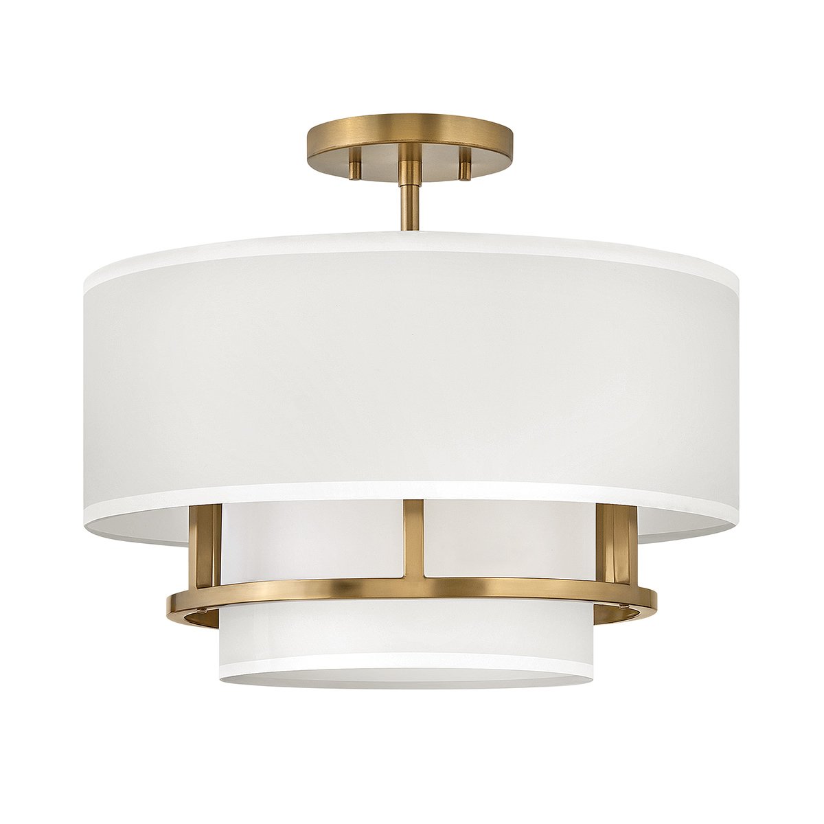 Elstead - HK-GRAHAM-M-LCB - Graham 3 Light Duo Mount - Ottone laccato