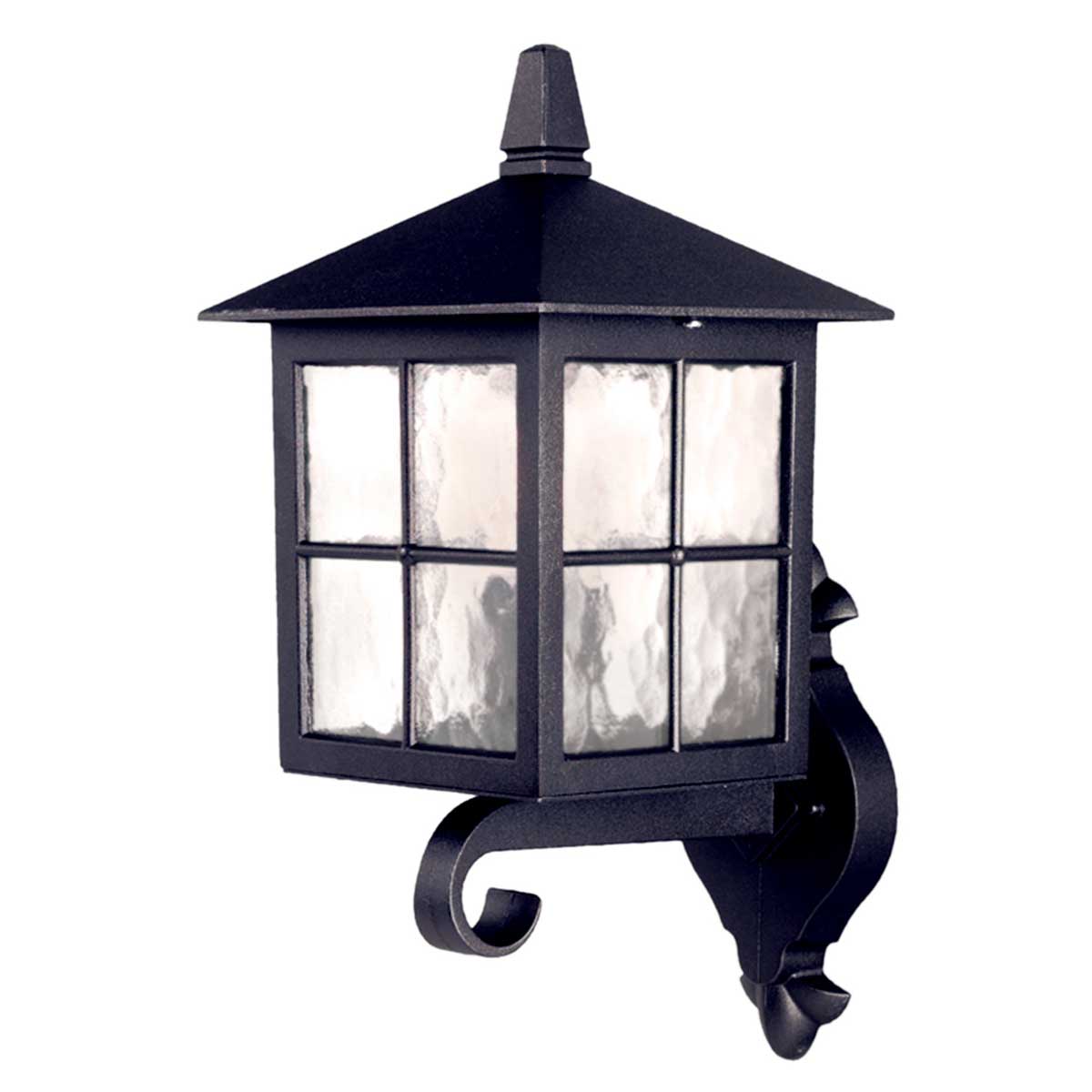 Elstead - BL17-BLACK - Winchester 1 Luce Lanterna da Parete Verso l'Alto - Nero