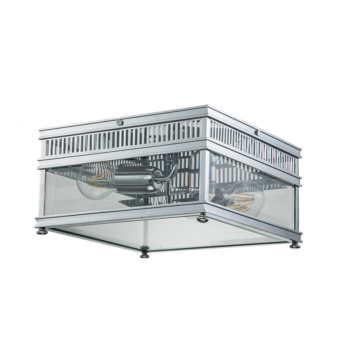 ElsteadHolborn 2 Light Flush - Cromo lucido