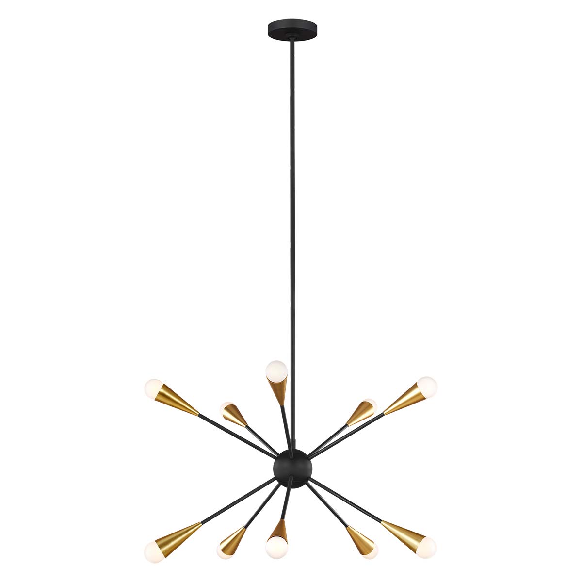 Elstead - FE-JAX10-MB - Jax 10 Lampadario a 10 luci - Midnight Black