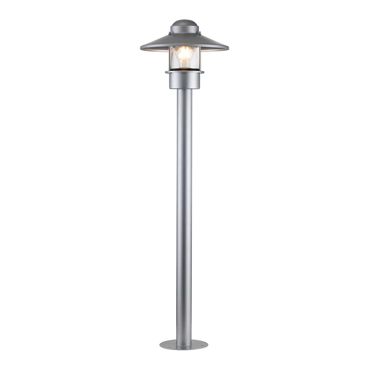 Elstead - KLAMPENBORG-BOL-SIL - Klampenborg 1 palo luminoso - Argento