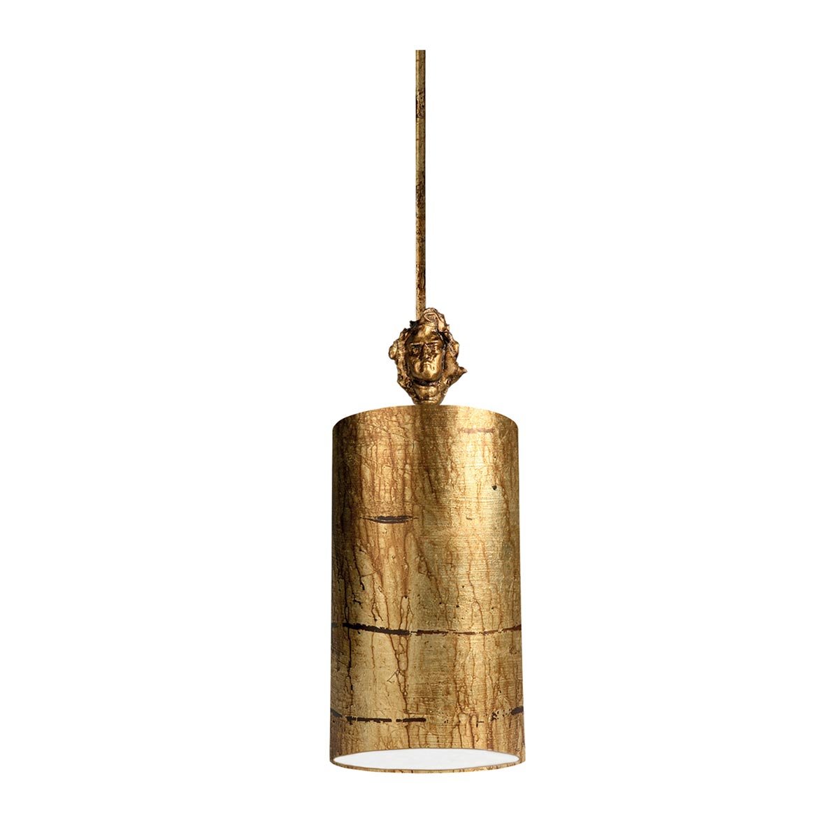 ElsteadFragment 1 Light Small Pendant - Aged Gold