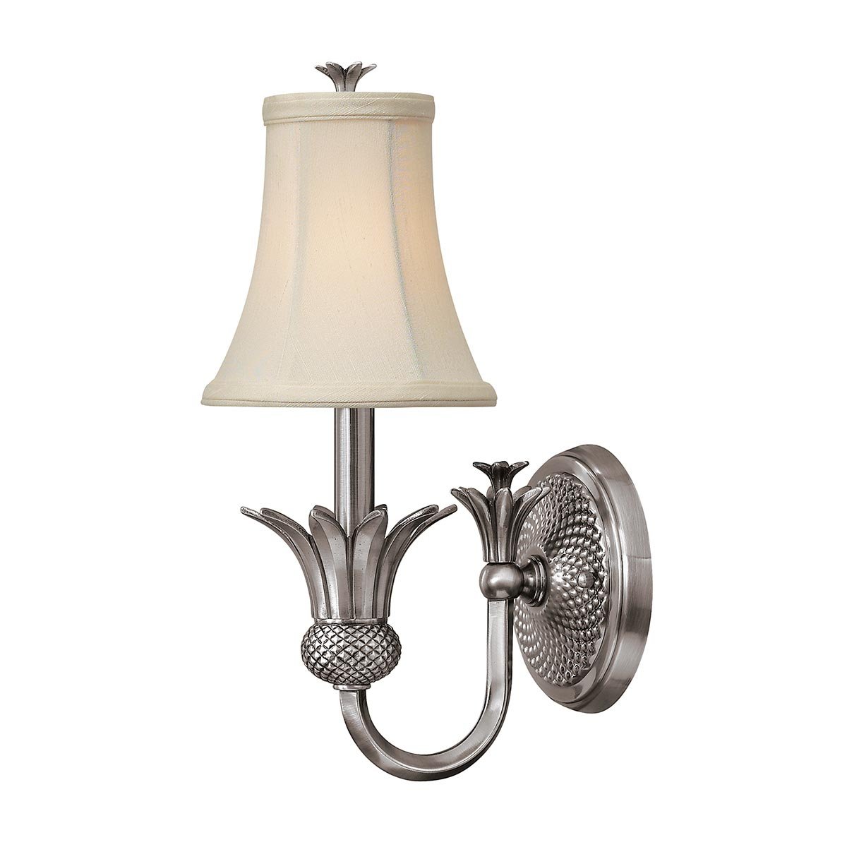 Elstead - HK-PLANT1-PL - Plantation applique a 1 luce - nichel lucido, antico