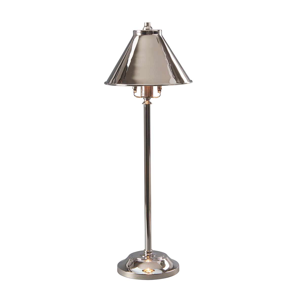 ElsteadProvence lampada da tavolo a 1 luce - Nichel lucido