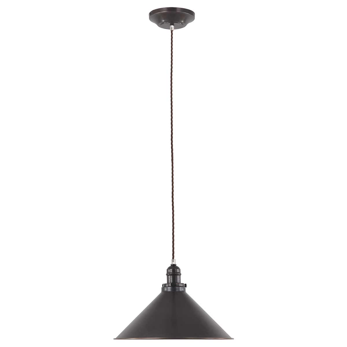 ElsteadProvence 1 lampada a sospensione leggera - bronzo antico