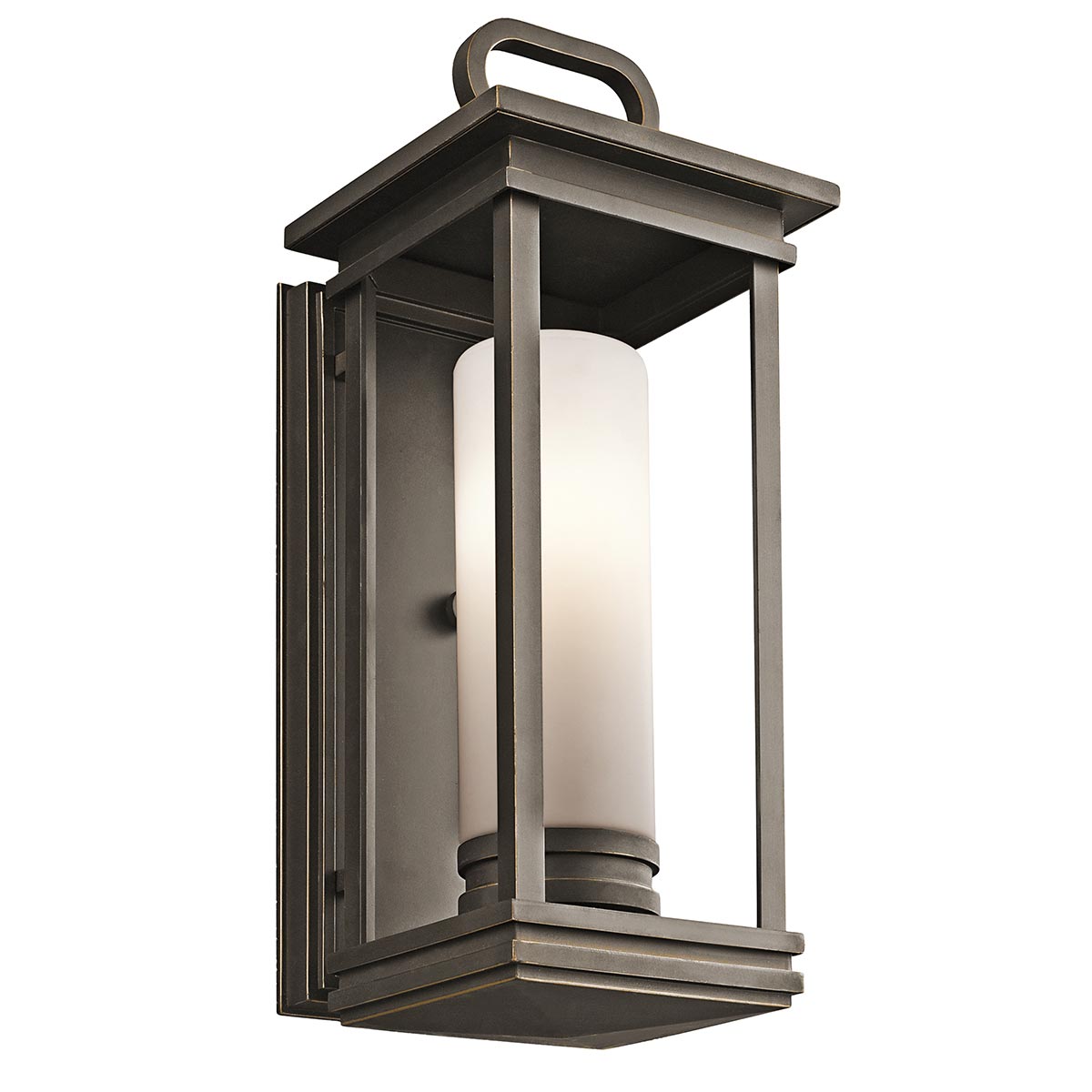 ElsteadSouth Hope 1 luce lanterna da parete media - Bronzo brunito