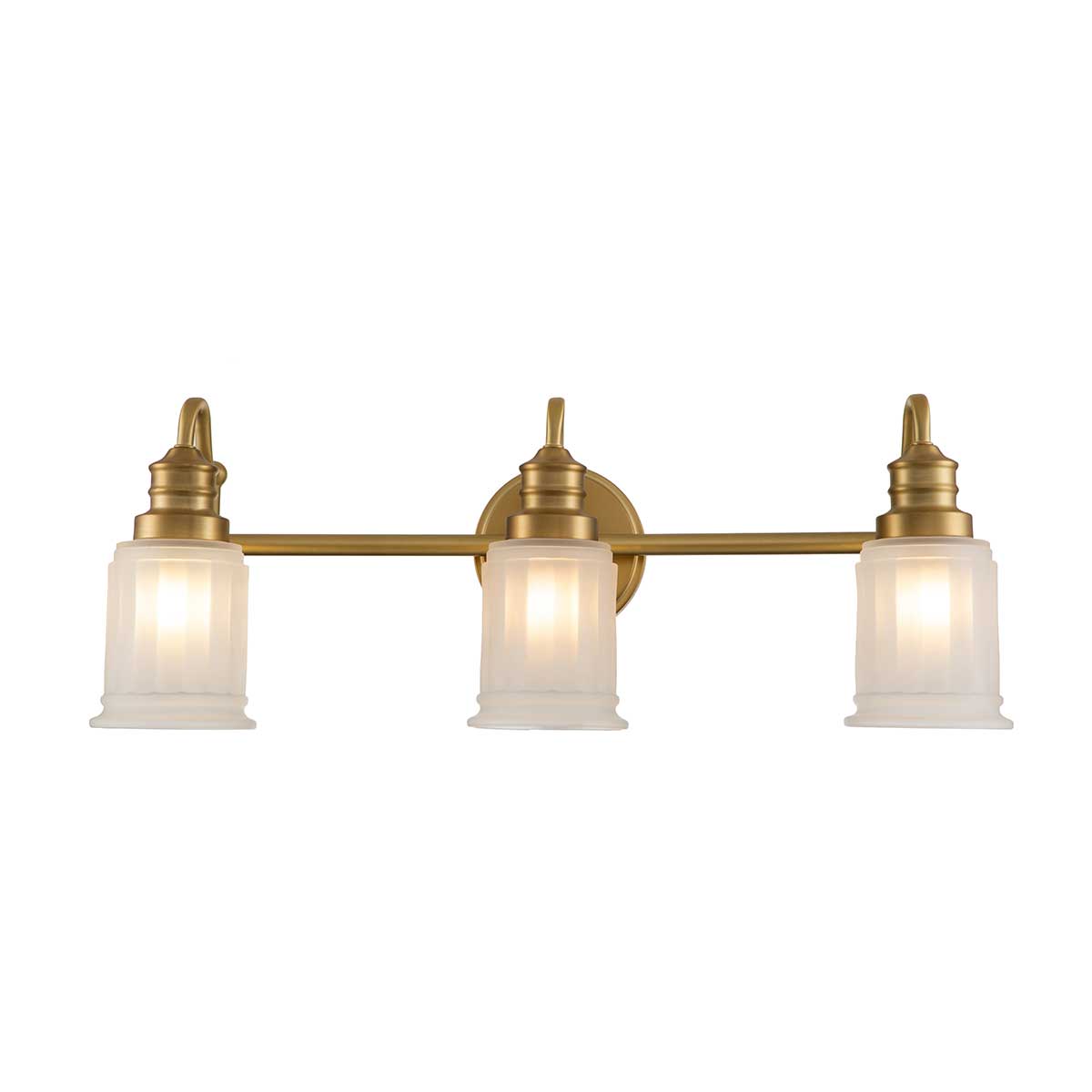 ElsteadSwell 3 Light applique da parete - Ottone spazzolato