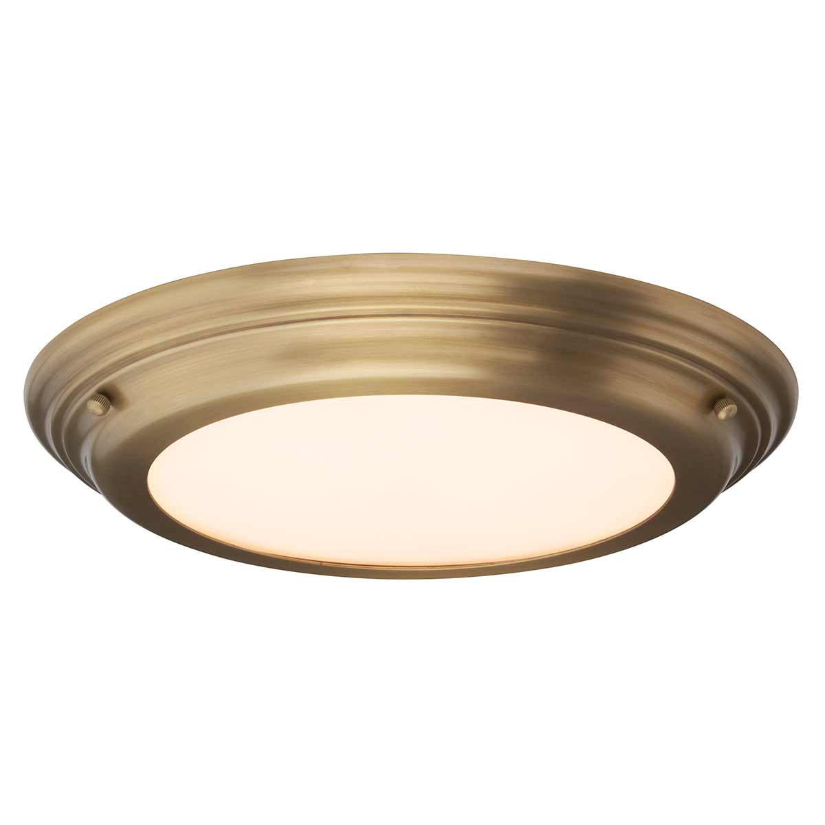 ElsteadWelland 1 luce plafoniera - Ottone anticato