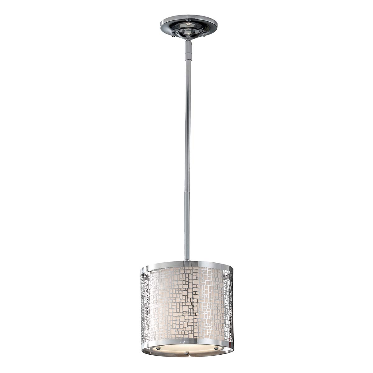 Elstead - FE-JOPLIN-MP - Joplin 1 lampada mini a sospensione - Cromo