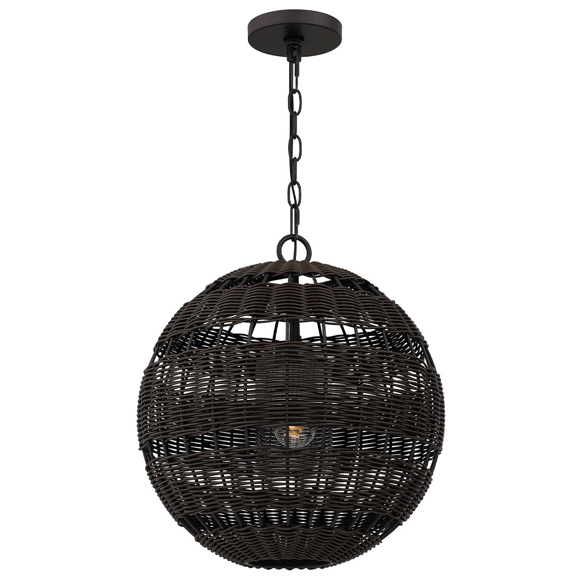 Elstead - QZ-LINDENDALE-P-WT - Quoizel Lindendale lampada a sospensione 1 luce - Western Bronze