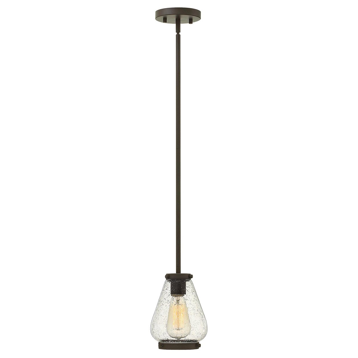 Elstead - HK-FINLEY-P-OZ - Finley mini sospensione a 1 luce - bronzo oliato