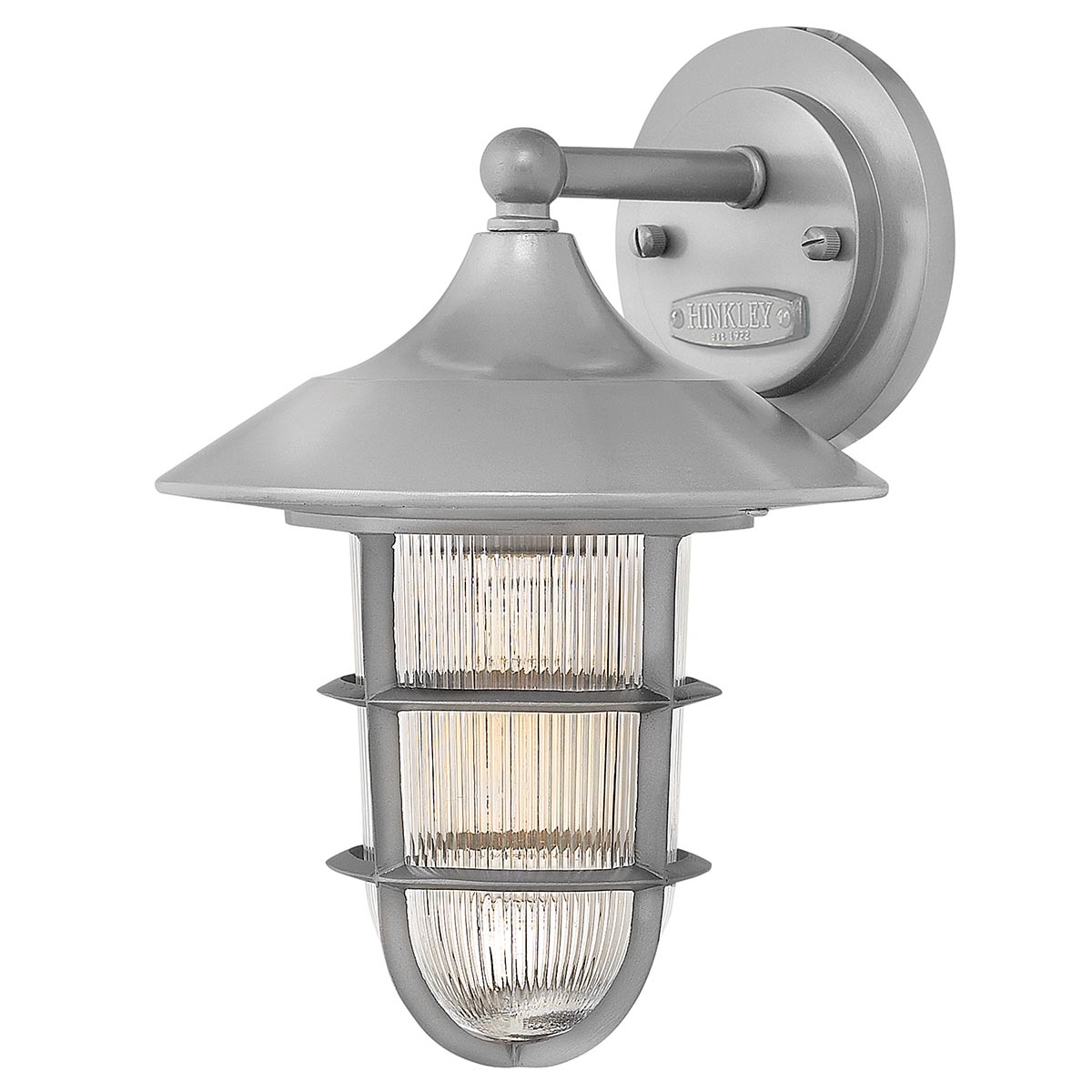 Elstead - HK-MARINA2-S - Marina piccola lanterna da parete a 1 luce - Argento