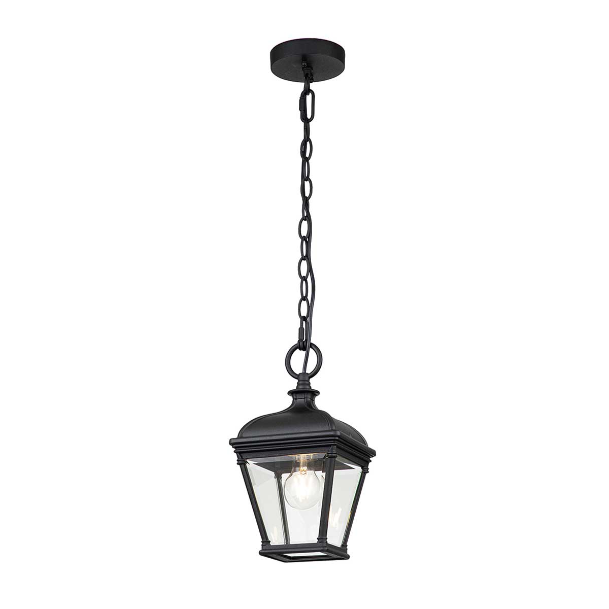 ElsteadBayview Lanterna a catena media a 1 luce - Nero