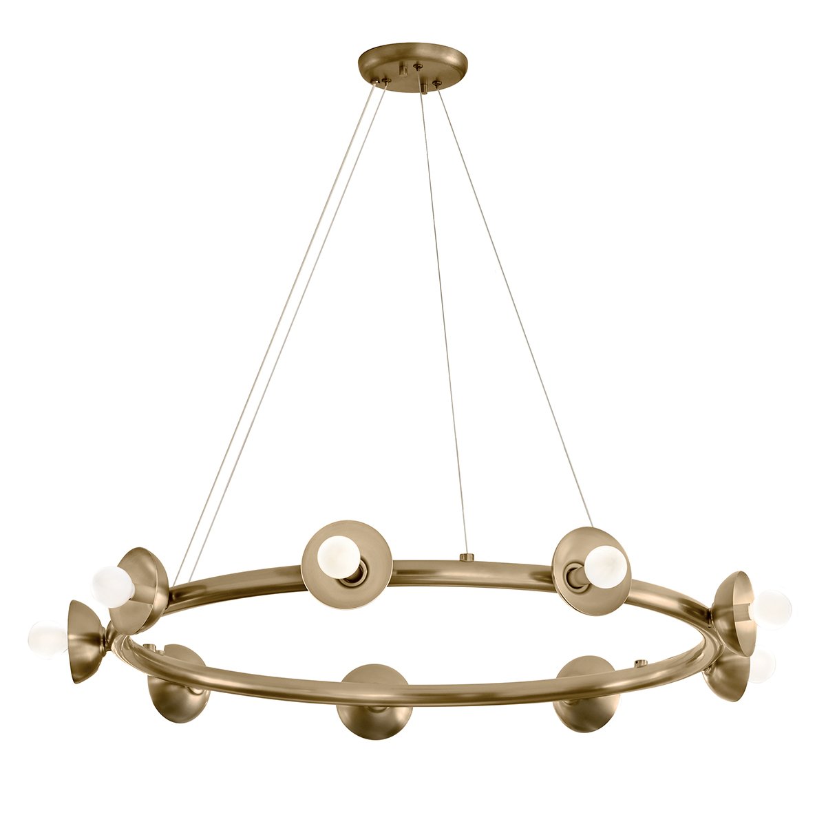 Elstead - KL-PALTA9-CPZ - Palta lampadario a 9 luci - bronzo champagne