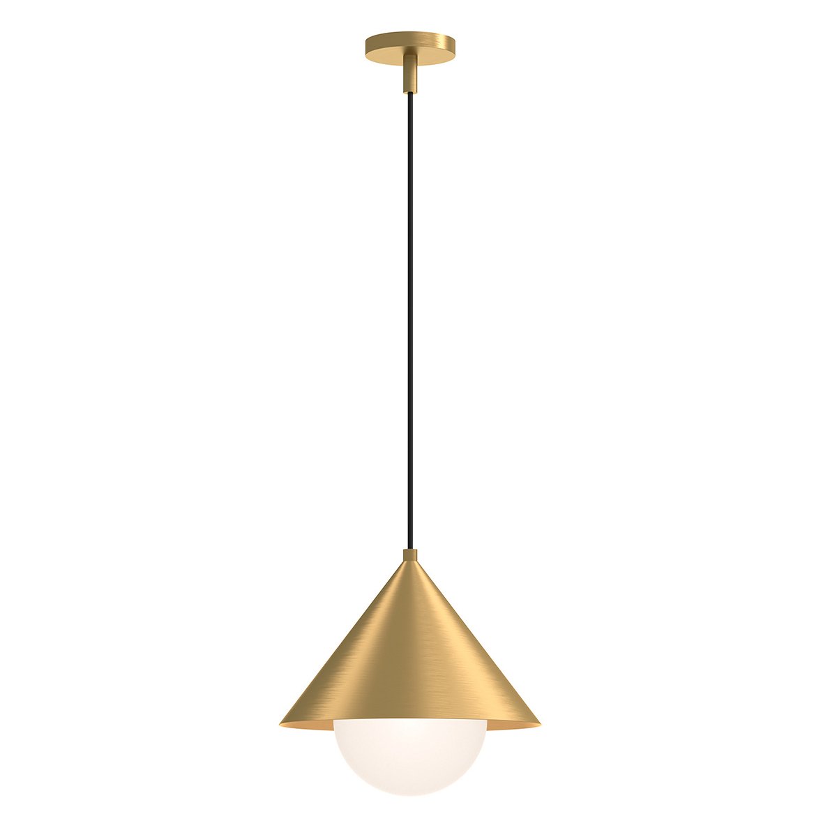 ElsteadAlora Mood Remyck 1 lt lampada a sospensione - Oro spazzolato