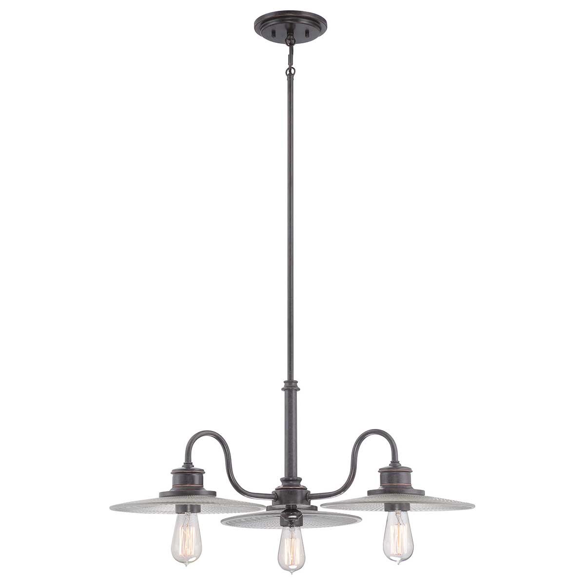 Elstead - QZ-ADMIRAL-3P-IB - Admiral lampadario a 3 luci - Bronzo imperiale