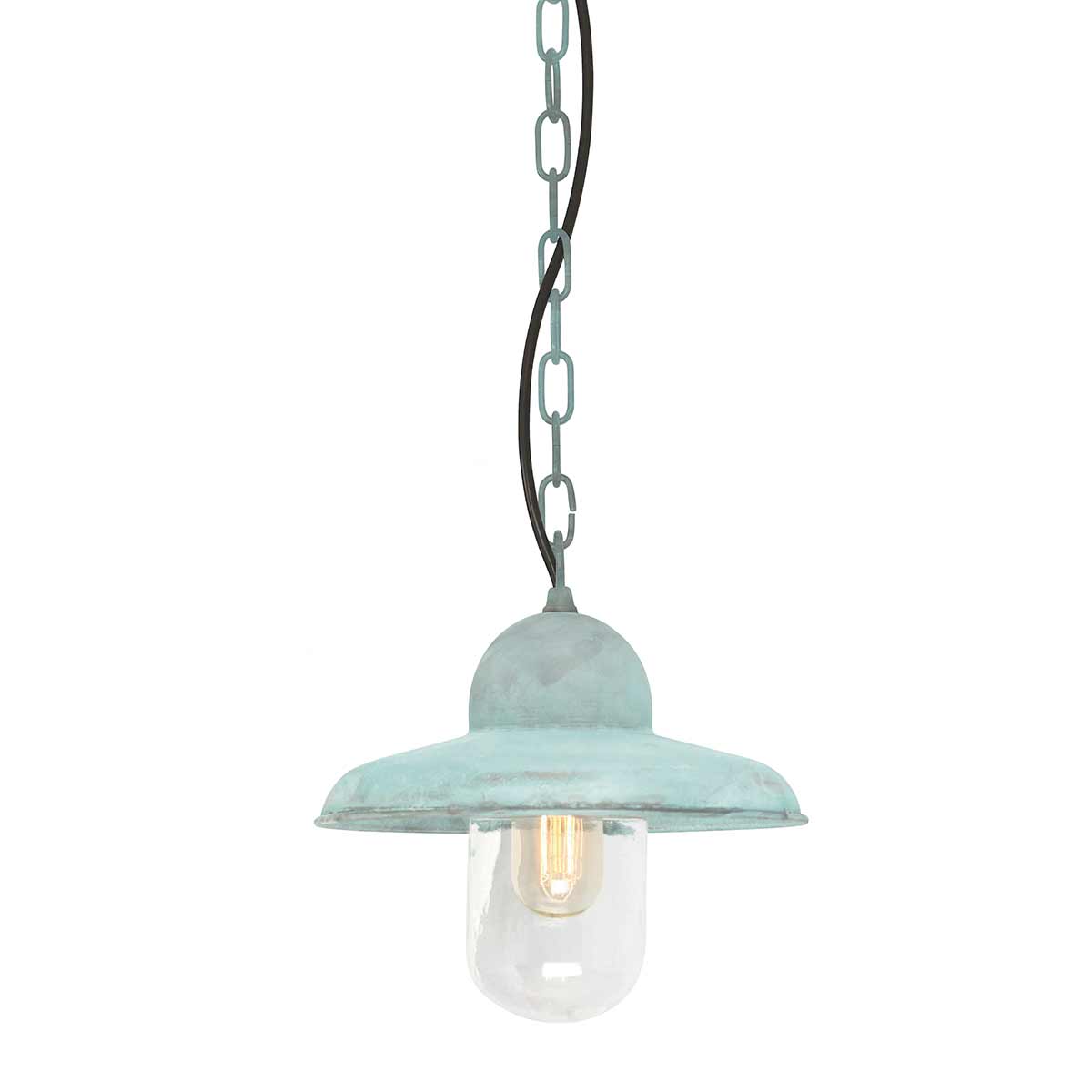 Elstead - SOMERTON-CH-V - Somerton 1 Lichtkette Laterne - Verdigris