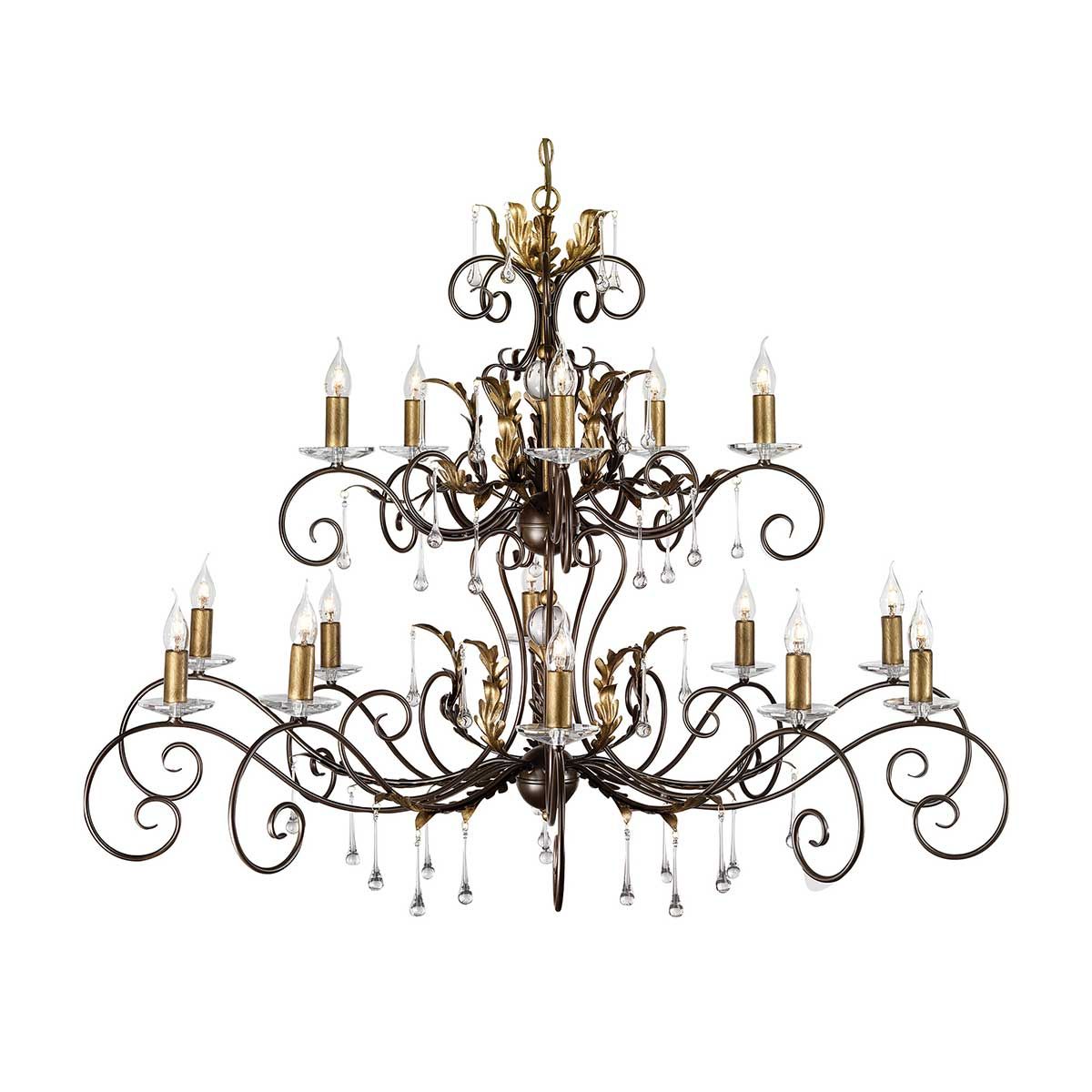 Elstead - AML15-BRONZE - Lampadario Amarilli