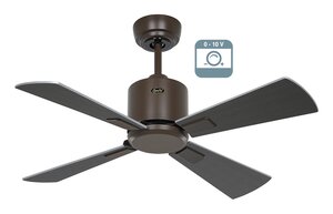 Ventilatore da soffitto Eco Neo III 92 BZ-WN/SI 0 - 10 V