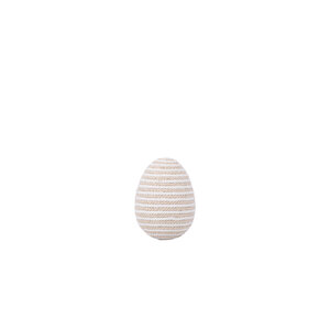 Canyla Cream Poly uovo decorativo di Pasqua con filo XXS