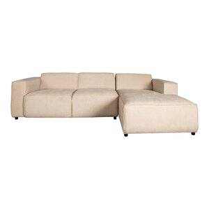 Trapani divano 2 posti + chaise longue con bracciolo a destra