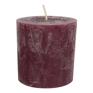 NOVITÀ Candela rustica Erika a colonna 100x100