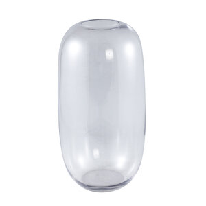 Turner Vaso rotondo in vetro trasparente