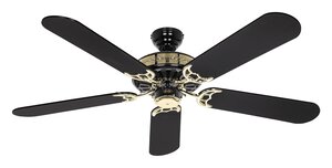 Ventilatore da soffitto Black Magic senza luce