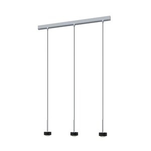 Puk Mini Choice Long One - LED / nero opaco / cromo / 850