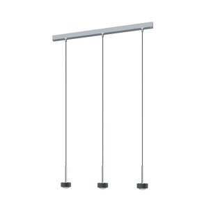 Puk Mini Choice Long One - LED / antracite opaco / cromo / 850