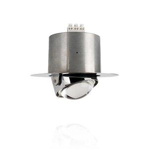 Puk Mini Inside - LED / bianco opaco / cromo / 283 x 158