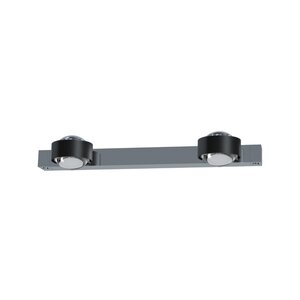 Puk Mini Choice Wall - attacco G9 / nero opaco / cromo / 450