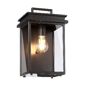 Glenview lanterna da parete media a 1 luce - Bronzo antico