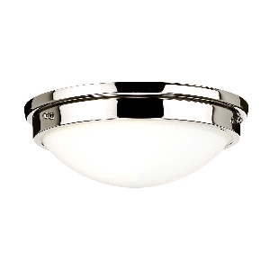 Gravity 2 Light Flush Light - Nickel poliert von Elstead