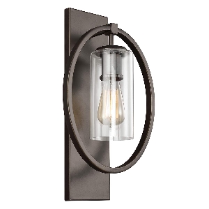 Marlena Lampada da Parete a 1 Luce - Bronzo Antico