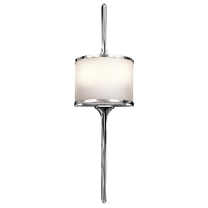 Mona 2 Light Small Wall Light - Polished Chrome von Elstead