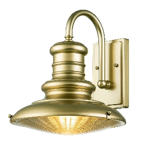 Redding Station lanterna da parete media a 1 luce - bronzo verniciato effetto invecchiato von Elstead