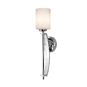 Taylor 1 Light Grande applique da parete - Cromo lucido