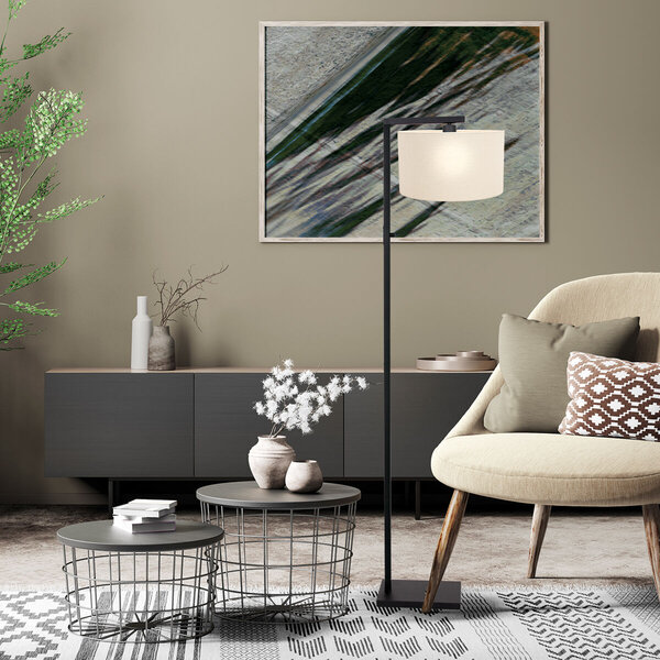 Lampada da terra Stang con interruttore senza paralume der Firma Steinhauer