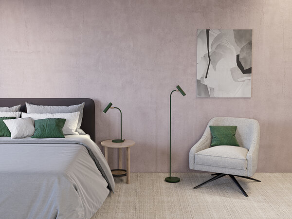 Slanciata lampada da lettura der Firma Belid Leuchten